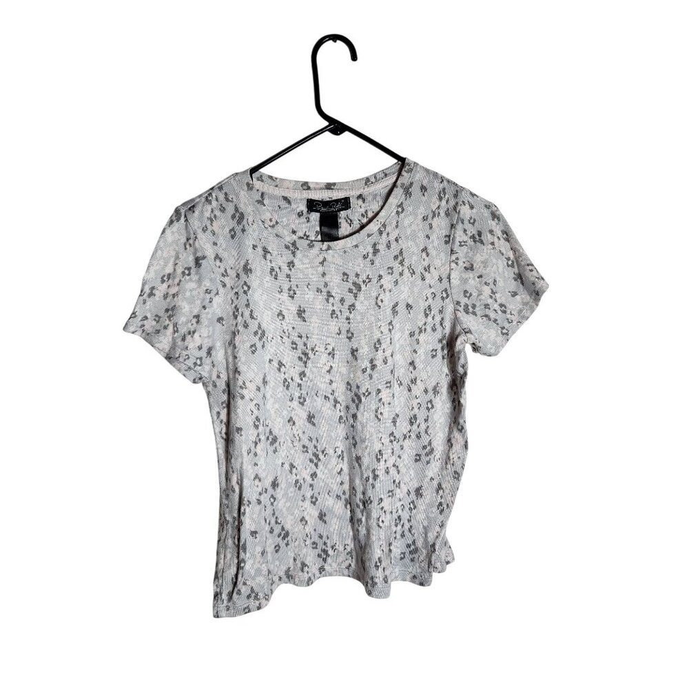 Rene Rofe Sleepwear Womens Short Sleeve Pajama T-Shirt S